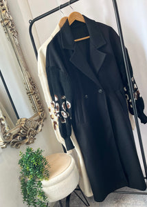 LARA Longline Jacket in Black